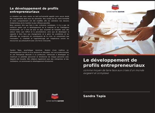 Produktbild: Le d&eacute;veloppement de profils entrepreneuriaux