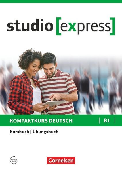 Produktbild: Studio [express] B1 - Kurs- und Übungsbuch mit Audios online