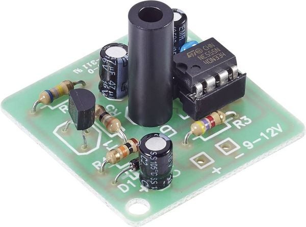 Produktbild: Conrad Components HB 331 Blitzlicht Bausatz Ausf&uuml;hrung (Bausatz/Baustein): Bausatz 9 V/DC, 12 V/DC
