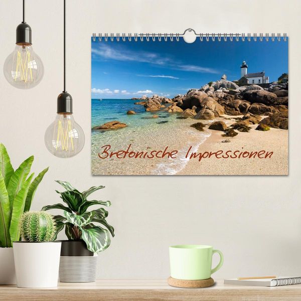 Produktbild: Bretonische Impressionen (Wandkalender 2026 DIN A4 quer), CALVENDO Monatskalender