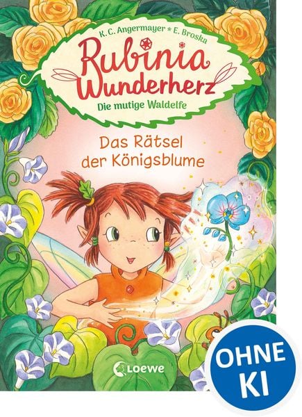 Produktbild: Rubinia Wunderherz, die mutige Waldelfe (Band 6) - Das R&auml;tsel der K&ouml;nigsblume