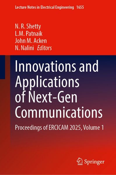 Produktbild: Innovations and Applications of Next-Gen Communications