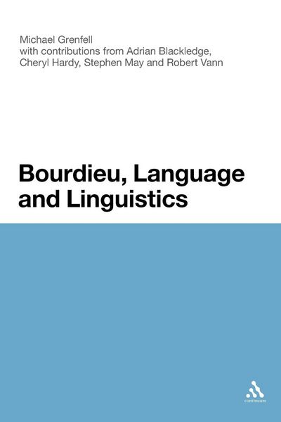 Produktbild: Bourdieu, Language and Linguistics