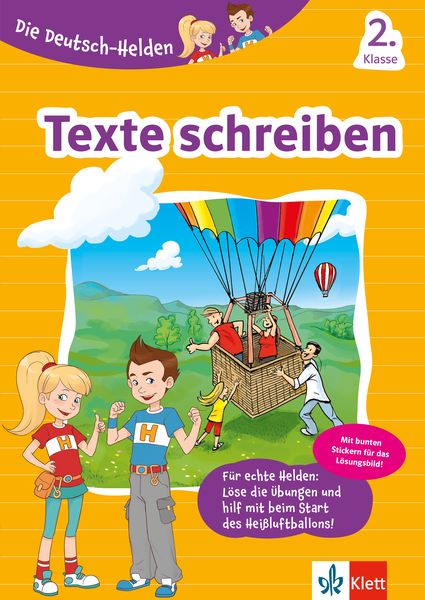 Produktbild: Die Deutsch-Helden Texte schreiben 2. Klasse