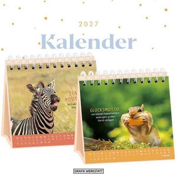 Produktbild: Tischkalender 2027 Happymacher