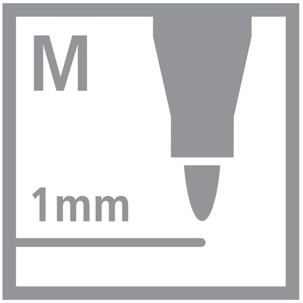 Produktbild: STABILO Premium-Filzstift - Pen 68 - 8er Pack - Pastellfarben