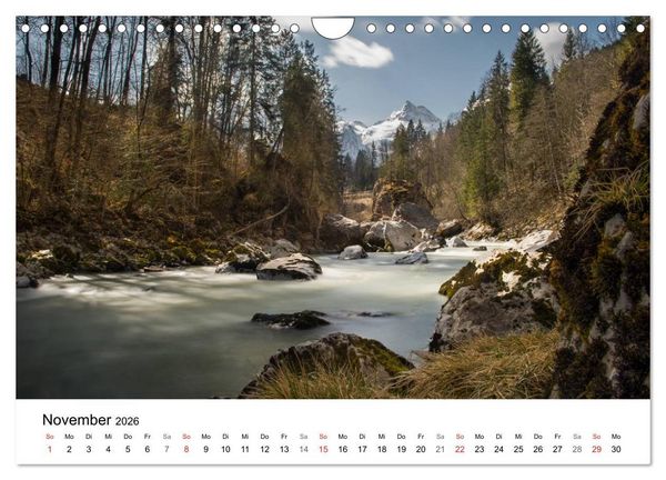 Produktbild: Salzburger Saalachtal - unterwegs im Pinzgau (Wandkalender 2026 DIN A4 quer), CALVENDO Monatskalender
