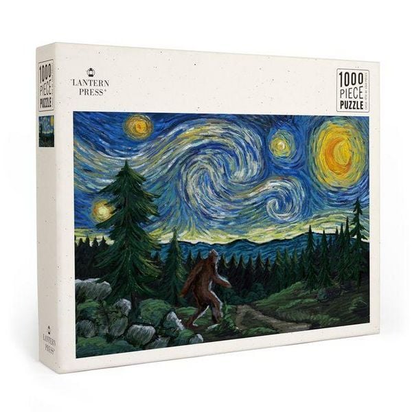 Starry Night - Bigfoot - 1000 Piece Puzzle