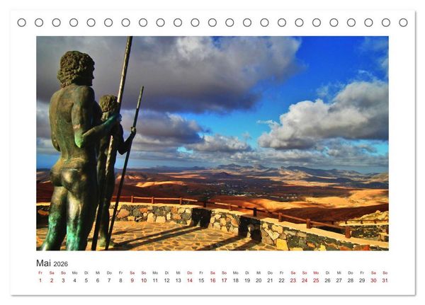 Produktbild: Fuerteventura - Bildsch&ouml;n (Tischkalender 2026 DIN A5 quer), CALVENDO Monatskalender