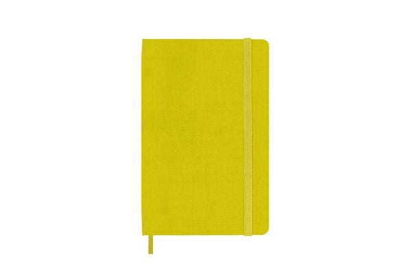 Moleskine Classic Notebook, Pocket, Ruled, Hay Yellow, Silk Hard Cover (3.5 x 5.5)