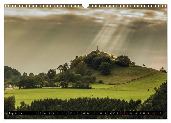 Produktbild: Die Rh&ouml;n (Wandkalender 2026 DIN A3 quer), CALVENDO Monatskalender