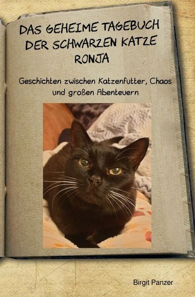 Produktbild: Das geheime Tagebuch der schwarzen Katze Ronja