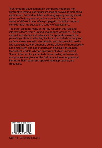 Produktbild: Acoustics of Solids