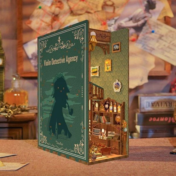Produktbild: Book Nook DIY B&uuml;cherecke Violin Detective Agency