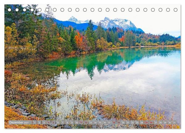 Produktbild: Herbst. Die letzten Farben des Jahres (Tischkalender 2027 DIN A5 quer), CALVENDO Monatskalender