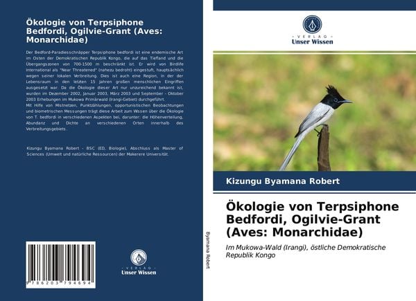 Produktbild: &Ouml;kologie von Terpsiphone Bedfordi, Ogilvie-Grant (Aves: Monarchidae)