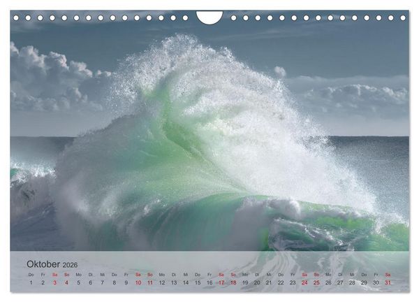 Produktbild: Rhapsodie in Blau (Wandkalender 2026 DIN A4 quer), CALVENDO Monatskalender