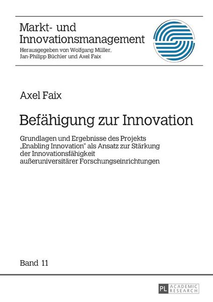 Produktbild: Bef&auml;higung zur Innovation