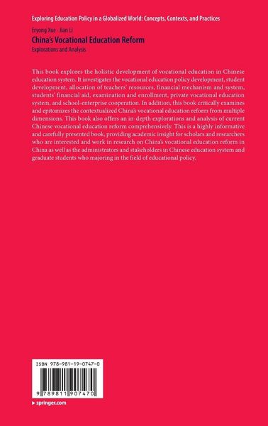 Produktbild: China&rsquo;s Vocational Education Reform
