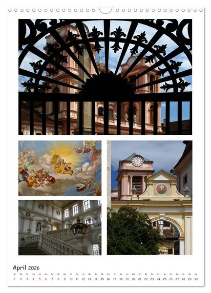 Produktbild: Stifte und Kl&ouml;ster in &Ouml;sterreich (Wandkalender 2026 DIN A3 hoch), CALVENDO Monatskalender