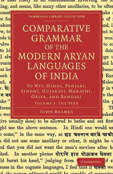 Produktbild: Comparative Grammar of the Modern Aryan Languages of India - Volume 3