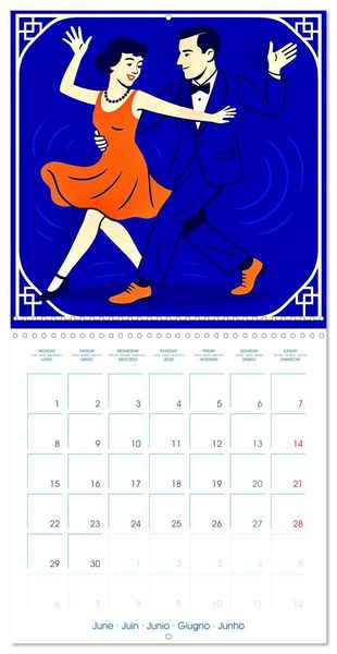 Produktbild: George Gershwin (Wall Calendar 2026 12 &times; 12 Inch) CALVENDO 12 Month Wall Calendar
