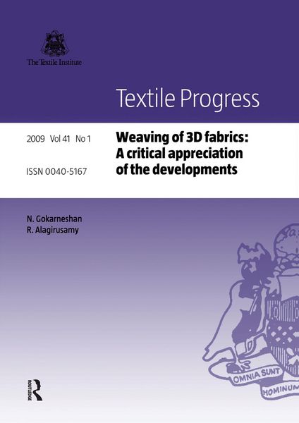 Produktbild: Weaving of 3D Fabrics