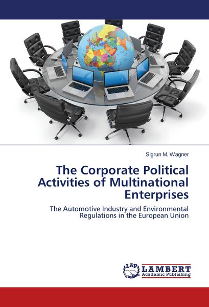 Produktbild: The Corporate Political Activities of Multinational Enterprises