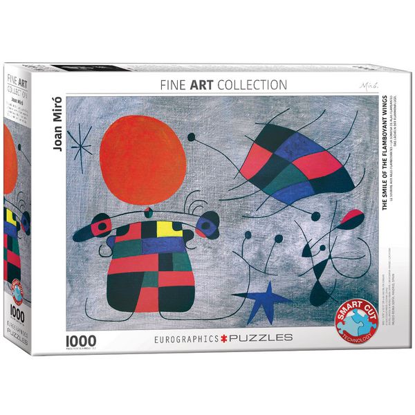Produktbild: Puzzle 1000 Teile - Mir&oacute; J: Smile of the Flamboyant Wings