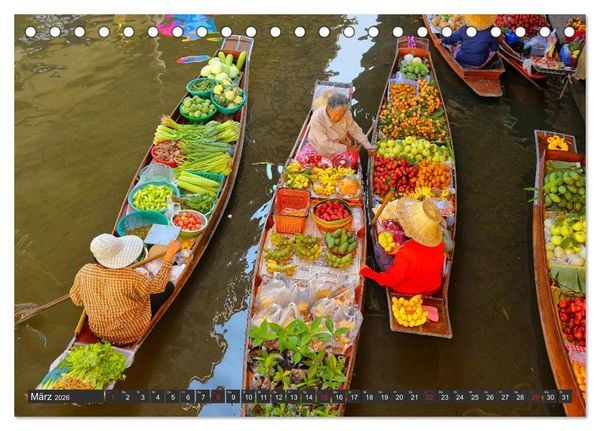 Produktbild: Thailand Journey (Tischkalender 2026 DIN A5 quer), CALVENDO Monatskalender