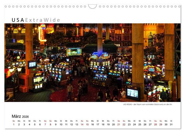 Produktbild: Impressionen aus LAS VEGAS (Wandkalender 2026 DIN A3 quer), CALVENDO Monatskalender