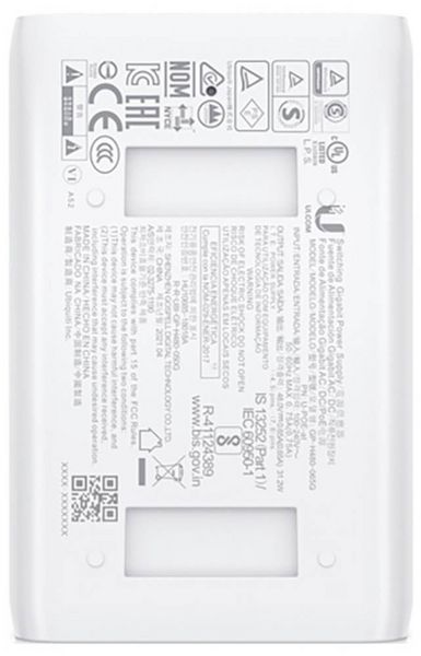 Produktbild: Ubiquiti Networks Ubiquiti POE+ Injector U-PoE-AT max. 30W Powermodul 1 GBit/s