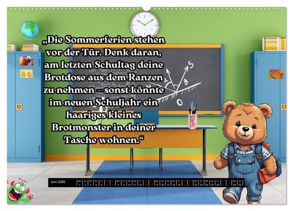 Produktbild: Flynn und seine aufregende Reise durch das Jahr (hochwertiger Premium Wandkalender 2026 DIN A2 quer), Kunstdruck in Hochglanz