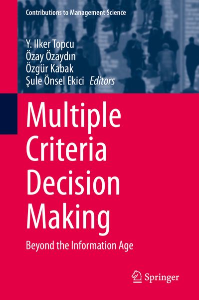 Produktbild: Multiple Criteria Decision Making