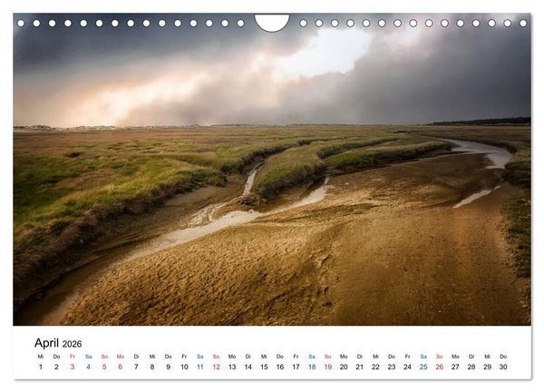 Produktbild: Lichtstimmungen in Sankt Peter-Ording (Wandkalender 2026 DIN A4 quer), CALVENDO Monatskalender