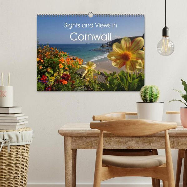 Produktbild: Sights and Views in Cornwall (Wall Calendar 2026 DIN A3 landscape), CALVENDO 12 Month Wall Calendar