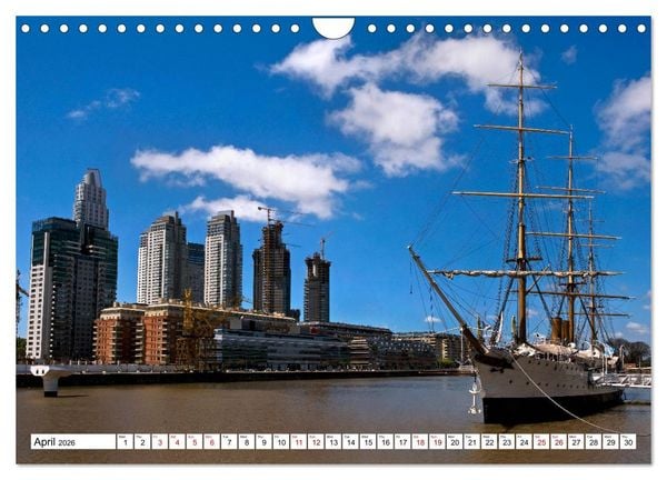 Produktbild: Beloved Buenos Aires (Wall Calendar 2026 DIN A4 landscape), CALVENDO 12 Month Wall Calendar