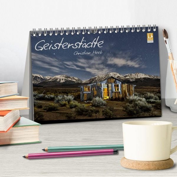 Produktbild: Geisterst&auml;dte Christian Heeb (Tischkalender 2026 DIN A5 quer), CALVENDO Monatskalender