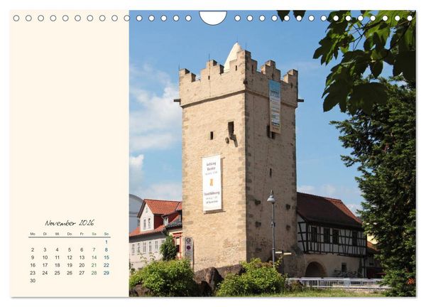 Produktbild: Saalfeld an der Saale &ndash; mein Streifzug durch die historische Altstadt (Wandkalender 2026 DIN A4 quer), CALVENDO Monatskalender