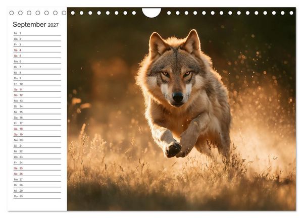 Produktbild: Die Seele der Wildnis (Wandkalender 2027 DIN A4 quer), CALVENDO Monatskalender
