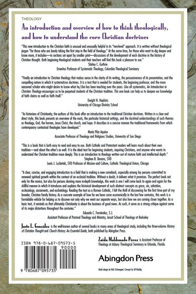 Produktbild: An Introduction to Christian Theology