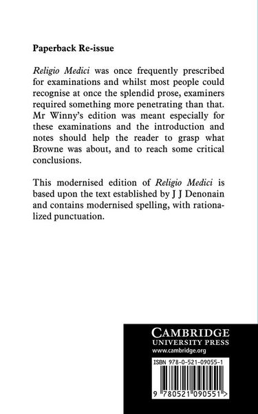 Produktbild: Religio Medici