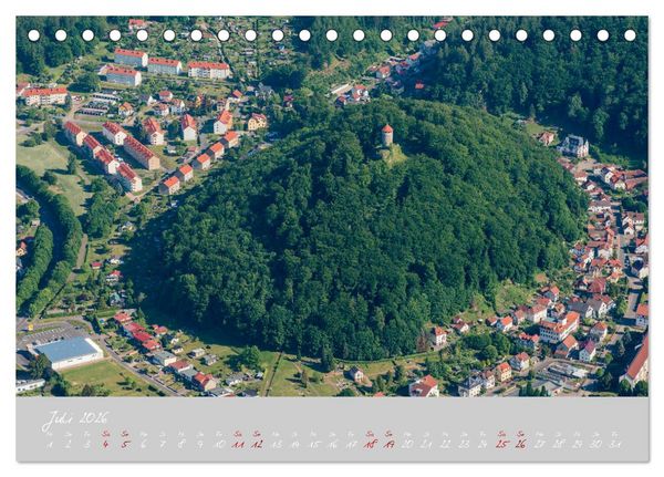 Produktbild: Th&uuml;ringer Wald Das Gr&uuml;ne Herz Deutschlands (Tischkalender 2026 DIN A5 quer), CALVENDO Monatskalender