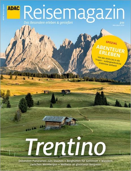 Produktbild: ADAC Reisemagazin mit Titelthema Trentino