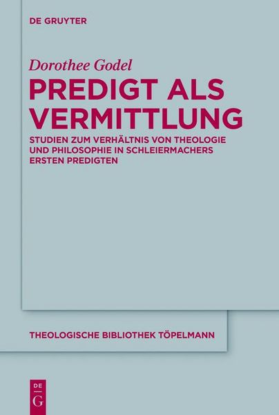 Produktbild: Predigt als Vermittlung