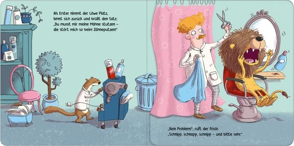 Produktbild: M&auml;hne schneiden? Bitte sehr! Komm zu Kalle Tierfris&ouml;r