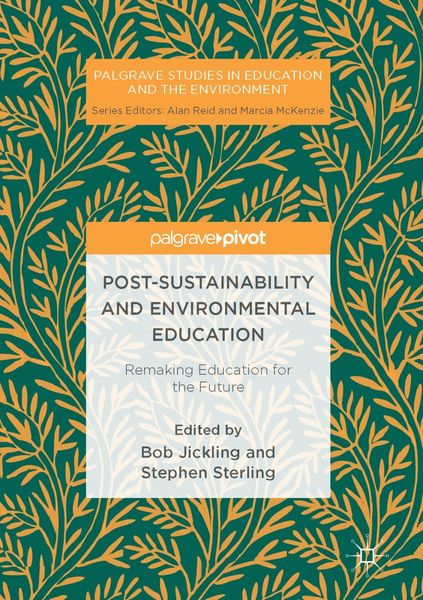 Produktbild: Post-Sustainability and Environmental Education
