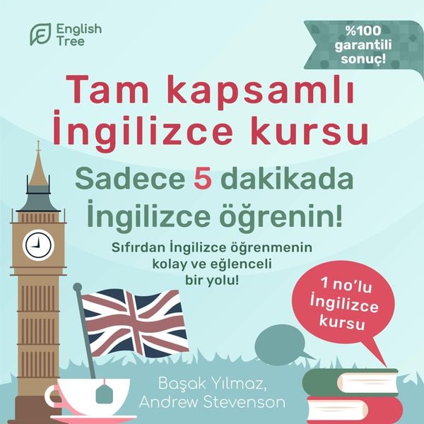 Tam kapsamlı İngilizce kursu