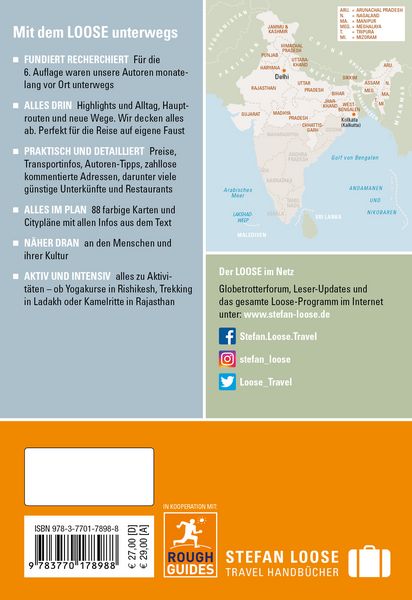 Produktbild: Stefan Loose Reisef&uuml;hrer Indien, Der Norden
