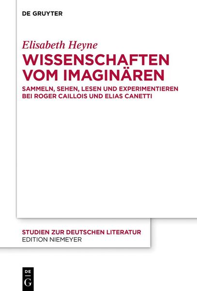 Produktbild: Wissenschaften vom Imagin&auml;ren